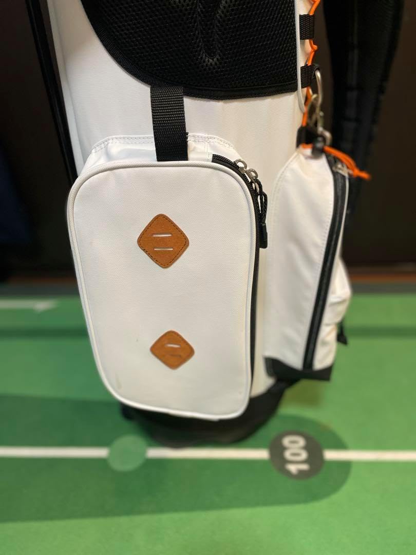 Bounce Back Club キャディバッグ ホワイト Bounce Back Club キャディバッグ ホワイト BOUNCE BACK CLUB ゴルフ