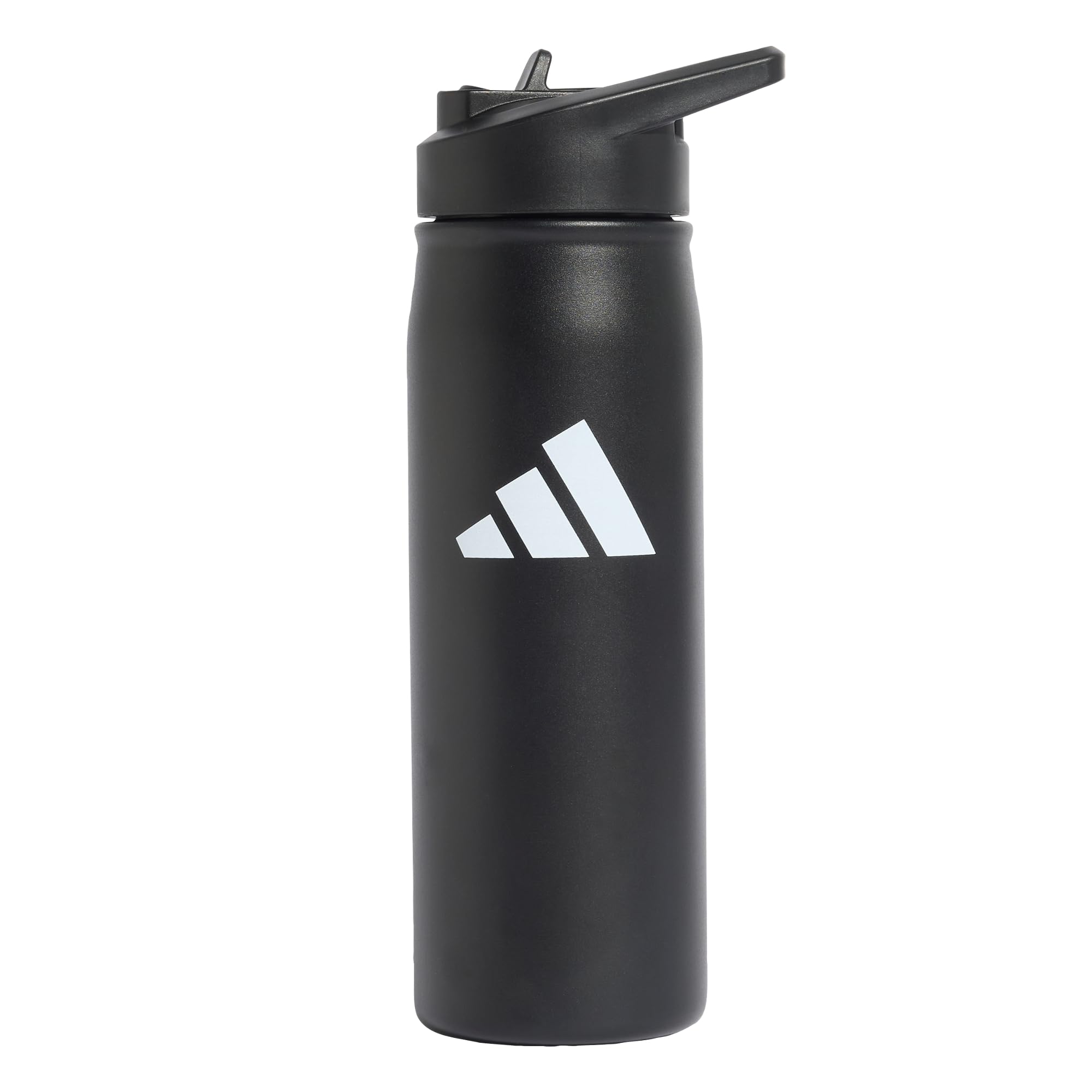 adidas Unisex Metal Bottle Straw 0.6 liter, black/black, One size