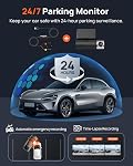 70mai 2.7K Dash Cam Front and Rear A500S, 1944P UHD Dashcam for Cars, ADAS, Built in WiFi GPS, Sony IMX335, 2'' IPS LCD Screen, 140° FOV, WDR, Super Night Vision, 24-Hour Parking Mode, Time-Lapse