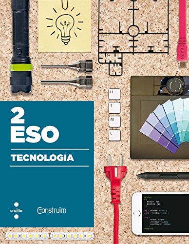 Portada de Tecnologia 2º ESO Construïm Cataluña