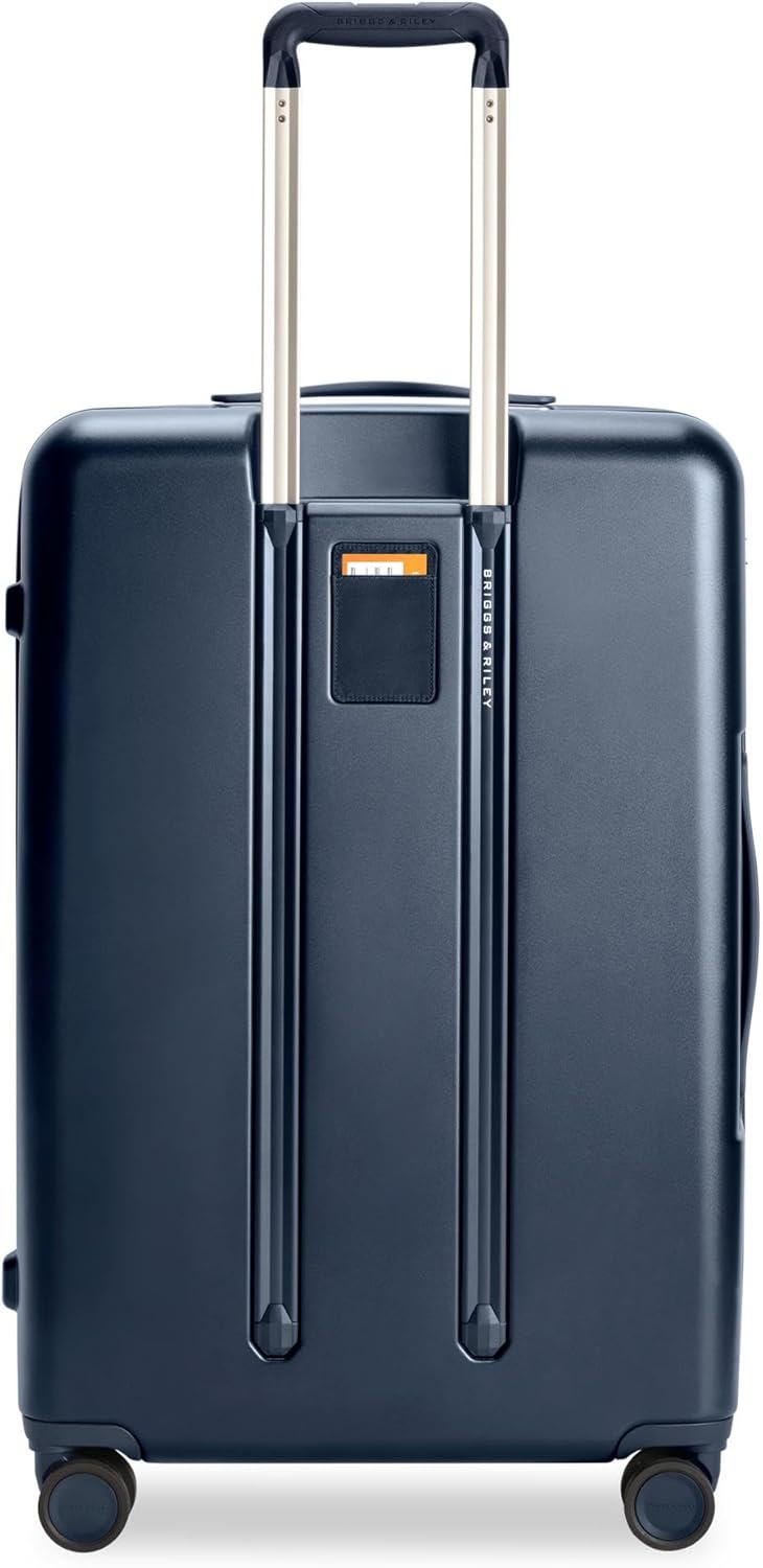Briggs & Riley 30" Large Expandable Spinner - Checked Luggage for Travel, Suitcases with Wheels, Hardside Rolling Bag for Men & Women, Self-Repairing Zipper - Sympatico Collection, Navy - Image 8