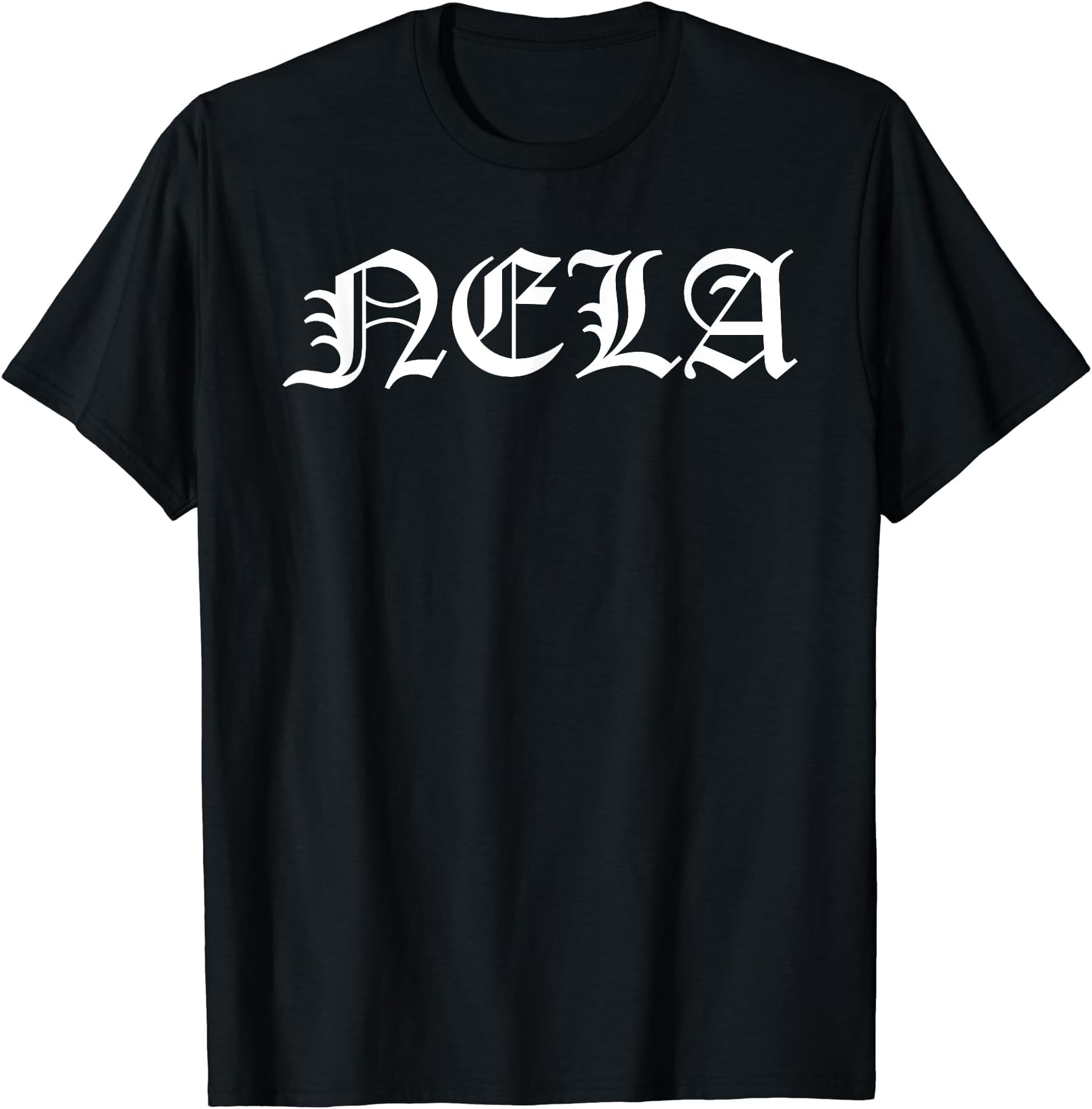 NELA Old English Cholo Chola Party Crew T-Shirt