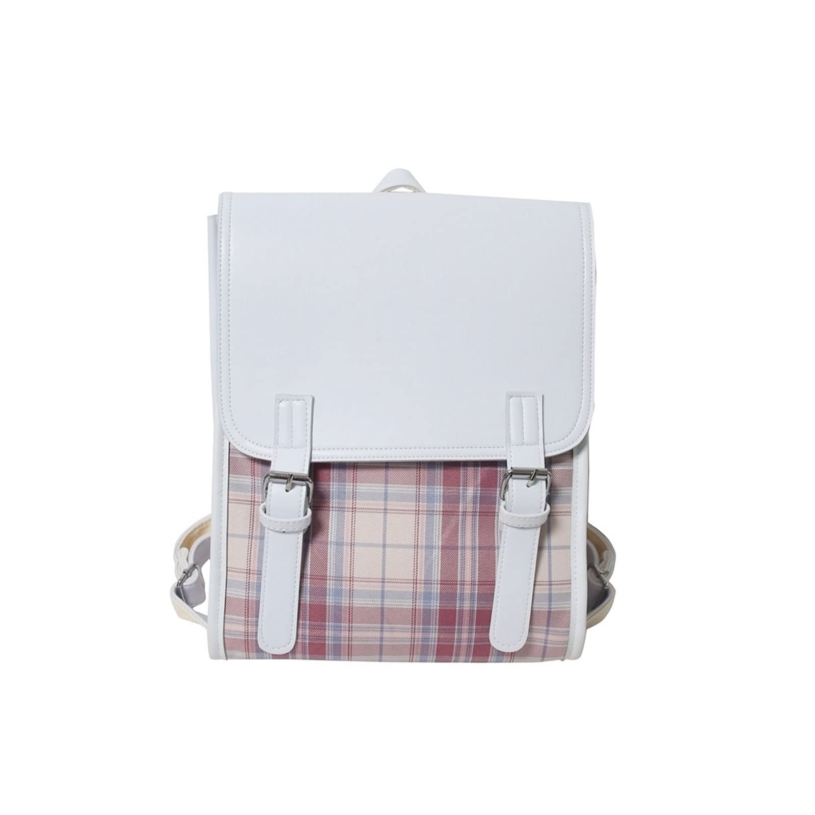 GANDUSWomen Backpack Mochila Retro japonesa para chica adolescente, bolso escolar sencillo de gran capacidad, para estudiantes (Color : Pink)