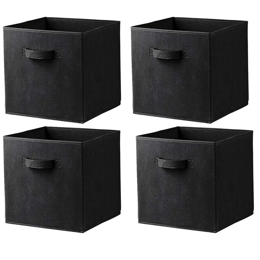 justandkrafts Foldable Cloth Storage Cube Basket Bins Organizer