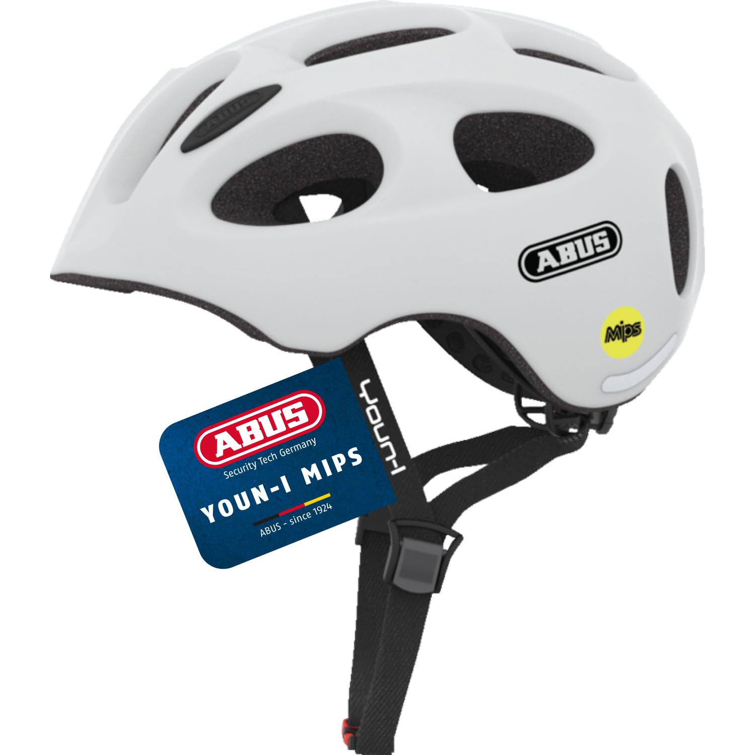 ABUS Youn-I MIPS - Casco infantil de bicicleta moderno - Para niño y niña