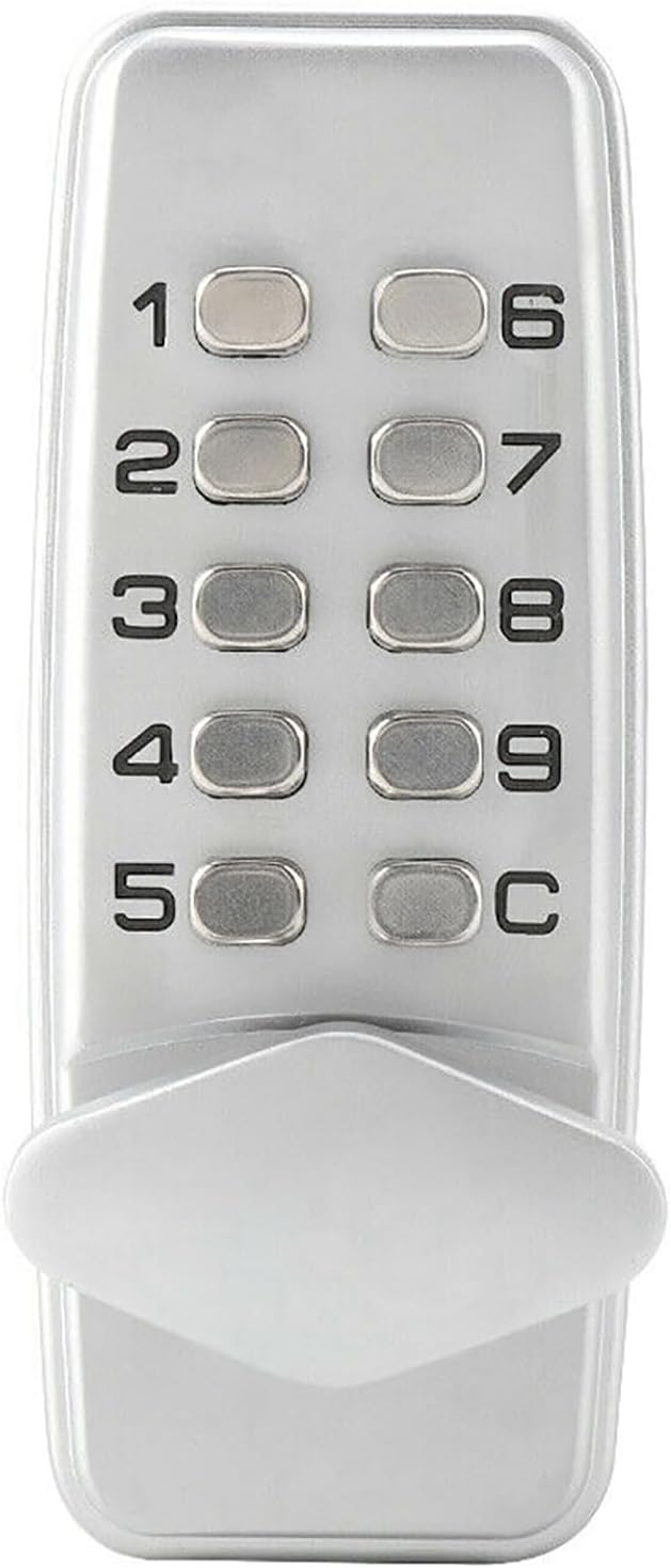 Zinc Alloy Security Coded Lock 2 8 Digit Combination Lock for Cabinet Office Interior Doors with Screw Package Easy to Install