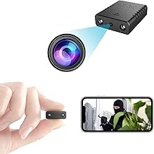 Minicâmera espiã 1080p, câmera de vigilância XD-WiFi, câmera babá portátil pequena HD com visão noturna e detecção de movimento, câmera de segurança secreta para casa e escritório