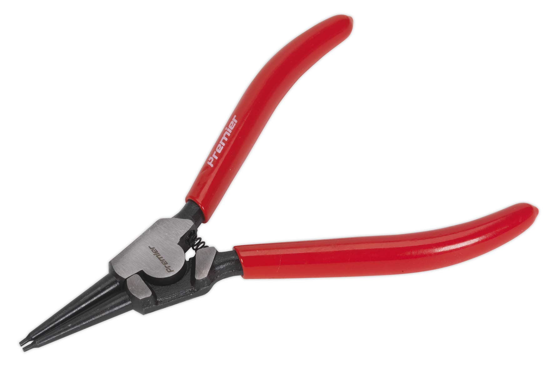 Sealey Circlip Pliers External Straight Nose Chrome Vanadium Steel 180mm AK84542