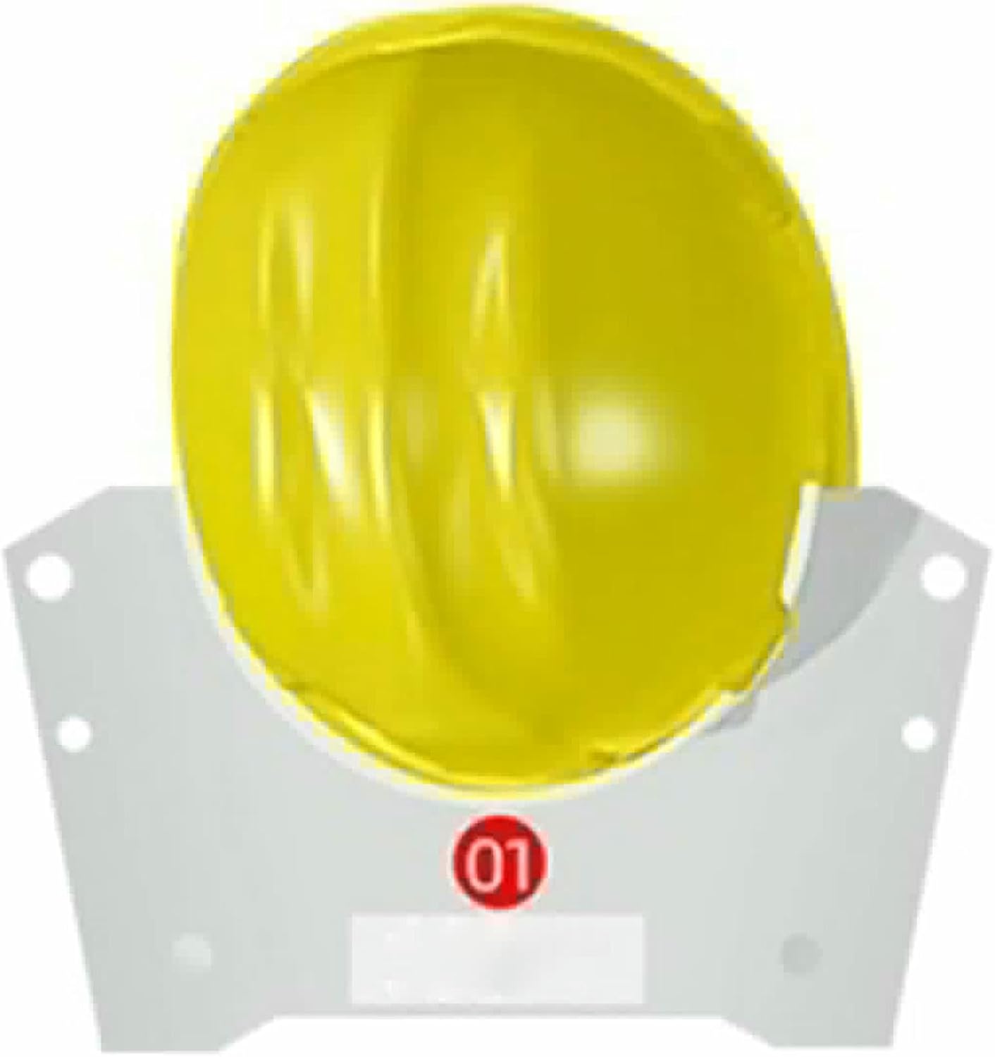 Hard Hat Holder PVC Wall Mounted Hard Hat Holder 1-6 Grids, Construction Worker Helmet Organizer, Hard Hat Placement Hanging Rack Fall Protection Stand