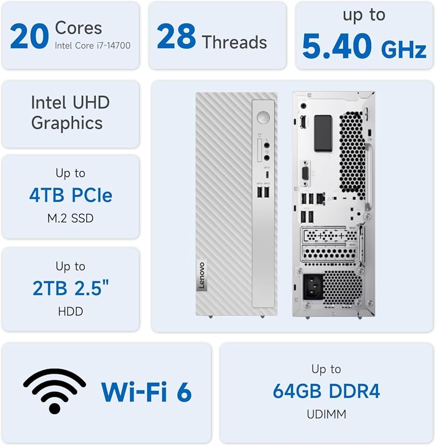 Windowsデスクトップ Lenovo IdeaCentre i7/16GB/SSD+HDD/Win11 Lenovo ideacentre i7（Windowsデスクトップ）｜デスクトップ