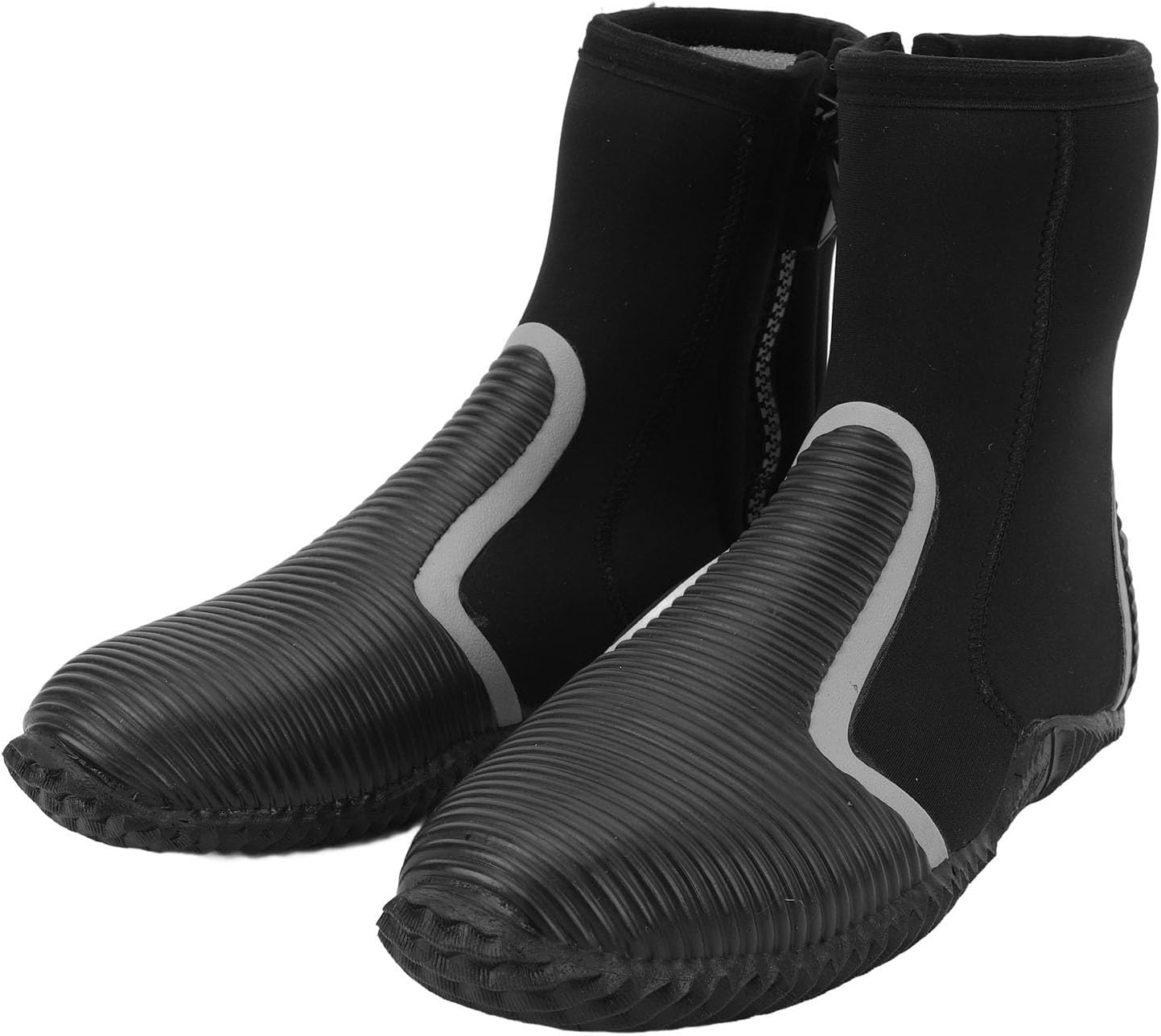 Diving Boots 5mm Thickened Neoprene, Warm, Non Slip Sole Water Booties for Snorkeling, Swimming, Surfing - Cold Guard, Durable Comfort, Outdoor Water Sports