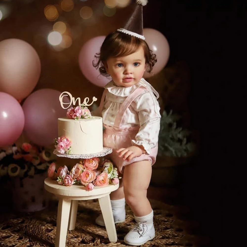 RXDOLL Duży rozmiar Reborn maluch dziewczynka Pippa 66 cm naturalnej wielkości Reborn Baby Dolls tkanina ciało realistyczne lalki niemowlęce, które wyglądają jak prawdziwe dzieci, maluch niemowlęta