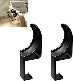 Compatible with Oculus Touch VR Controller Mount Holder 2pcs | Compatible with Ikea Poang Chair Armrest Gaming Setup Organization Accessory for Virtual Reality Users Gamers