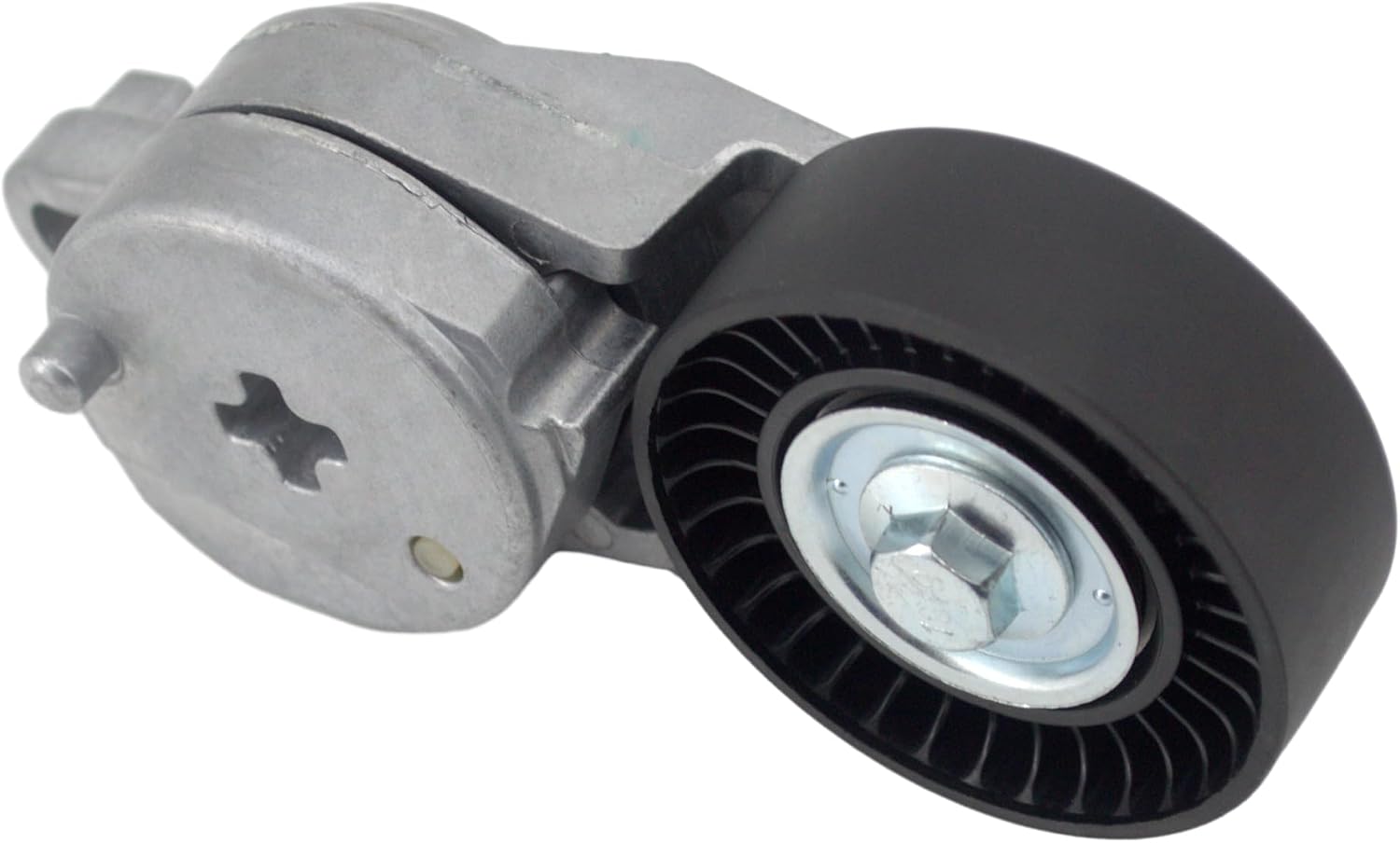 166200V020 39106 Drive Belt Tensioner Assembly with Pulley 1662036010, Compatible with 15-18 Lexus NX300h 11-15 Scion tC 08-19 Toyota RAV4 12-17 Camry 09-19 Highlander 11-13 Sienna 09-15 Venza