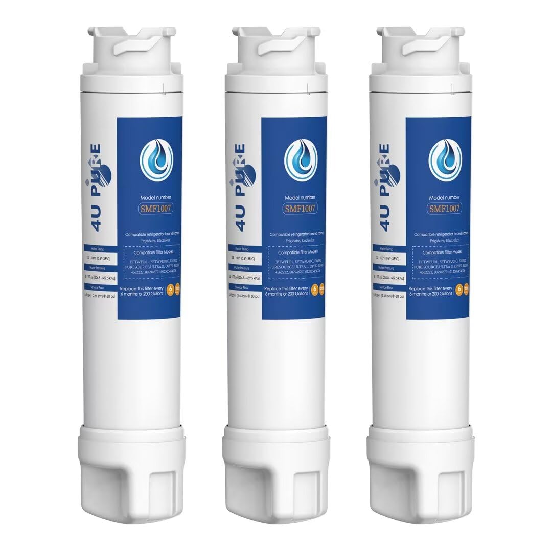 EPTWFU01 Water Filter Replacement Compatible with Frigidaire EPTWFU01 ur S ur Ultra II EWF02 012505454226 4562222 Pack of