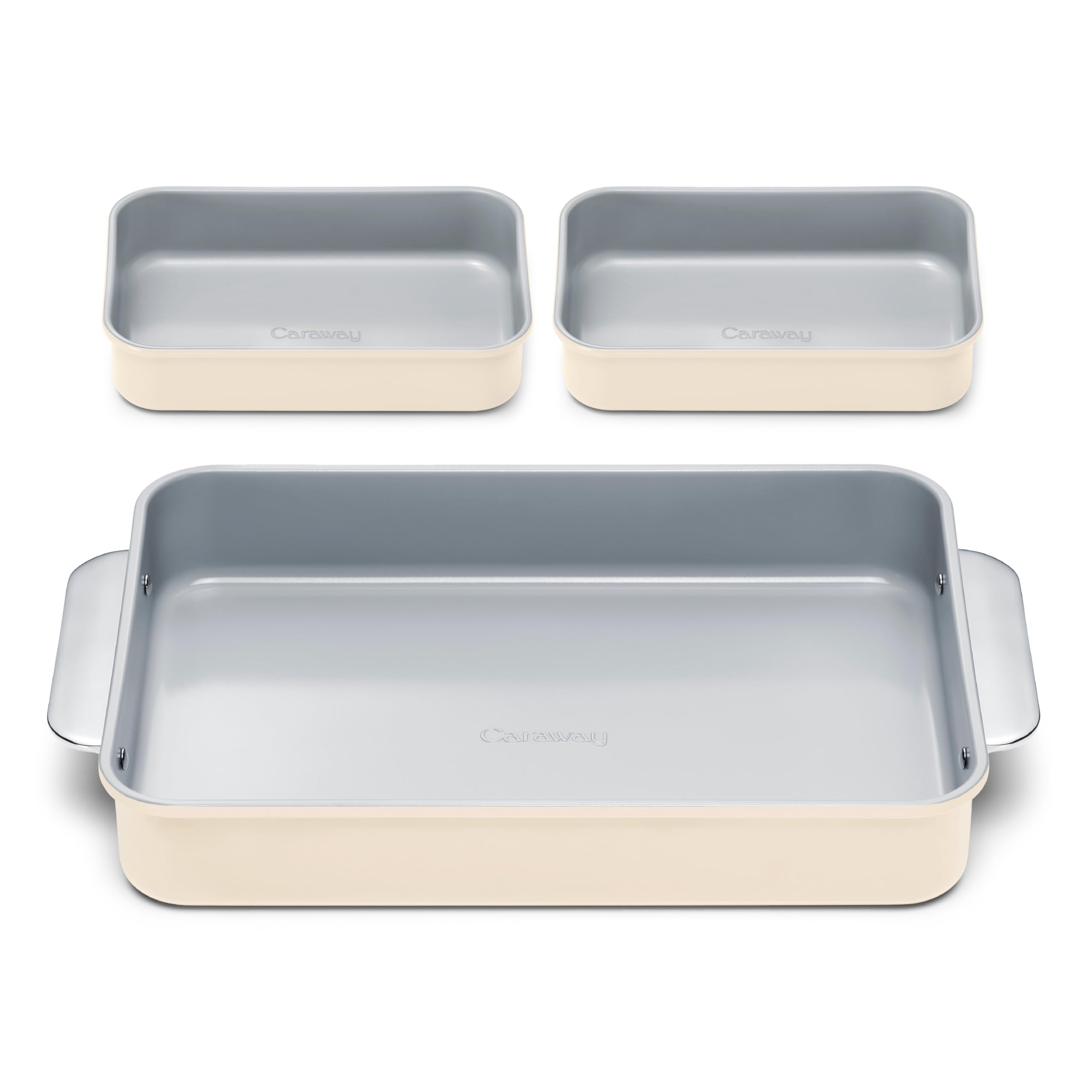 Caraway Non-Stick Rectangle Baking Pan Set