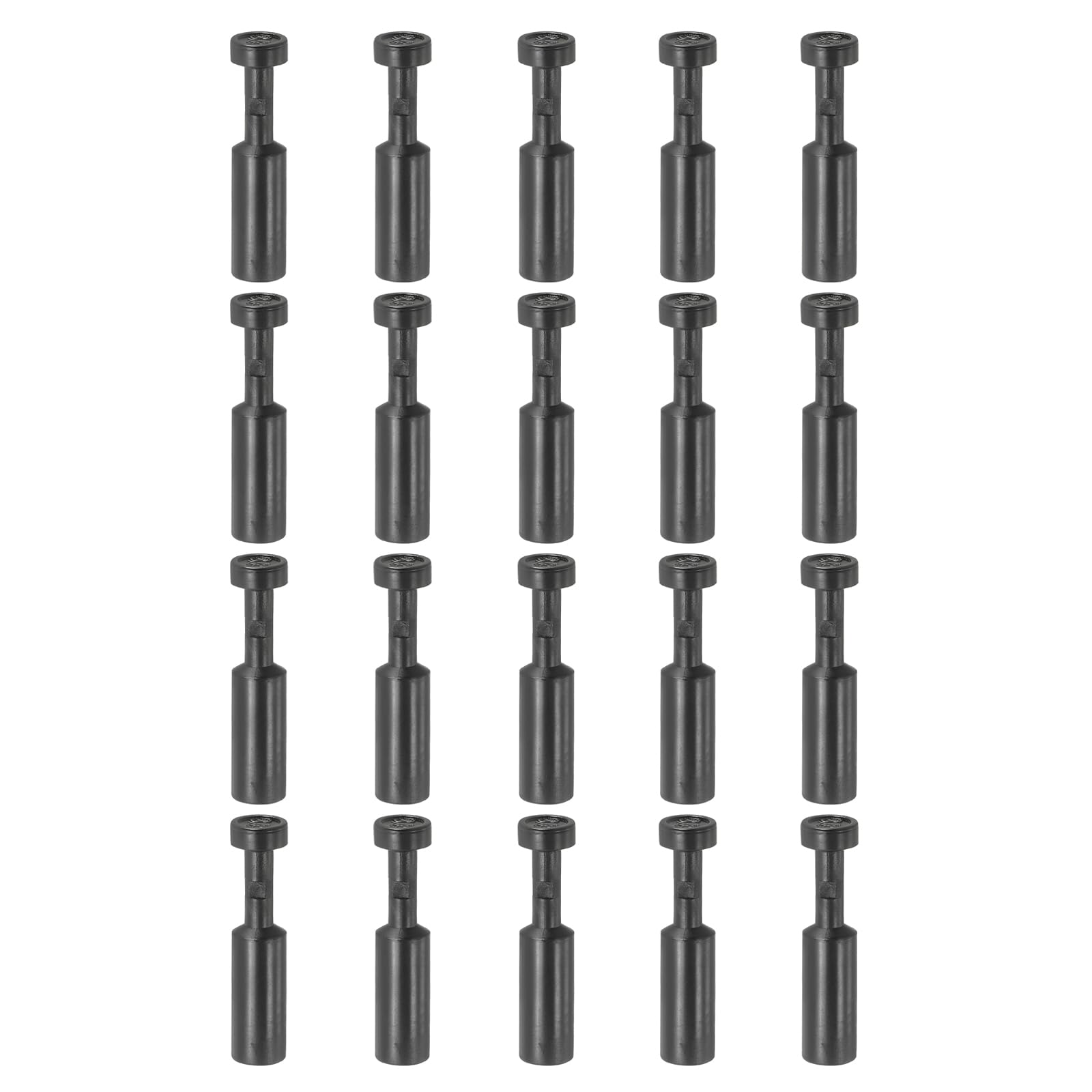 Enchufe de ajuste rápido de 3/8 pulgadas PATIKIL, tapones neumáticos ciegos para aire, 20 uds