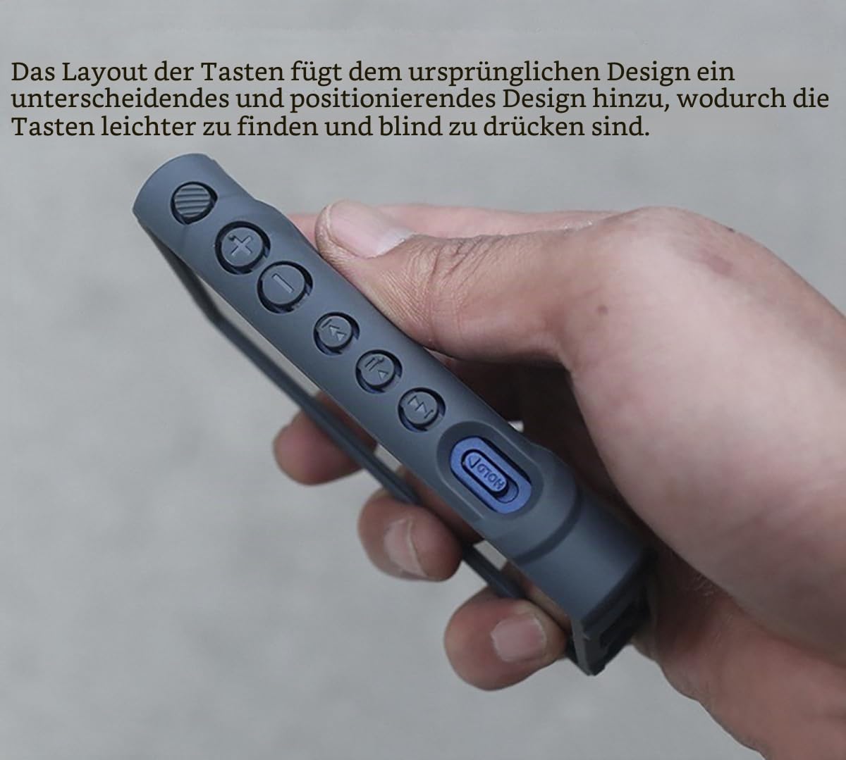 Generic Voikoli Schutzhülle für Sony Walkman NW-A300 Serie NW-A306 NW-A307, robust, stoßfest, Schwarz