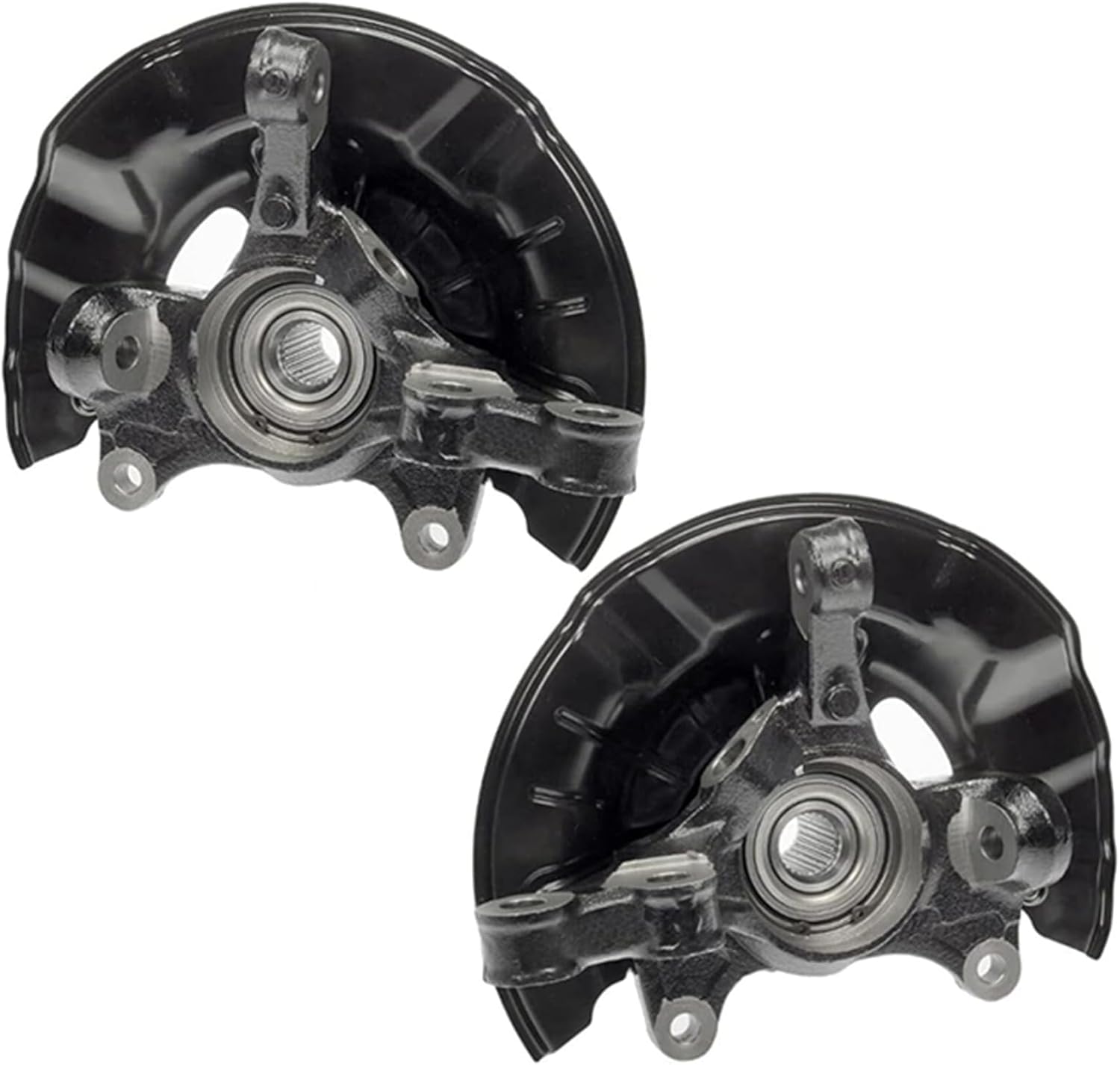 Front Driver and Passenger Side Steering Knuckle Wheel Hub Bearing Assembly Fits Corolla 2009-2014 2015 2016 2017 2018 Matrix 2009-2014 698-477, LK033,698-476, LK034