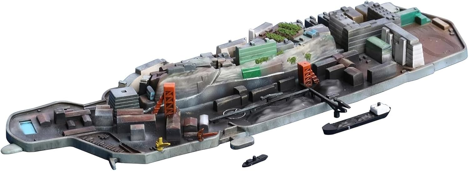 Fujimi Gunkan 99 401454 Gunkanjima Island (Hashima Island) 1/3000 scale kit