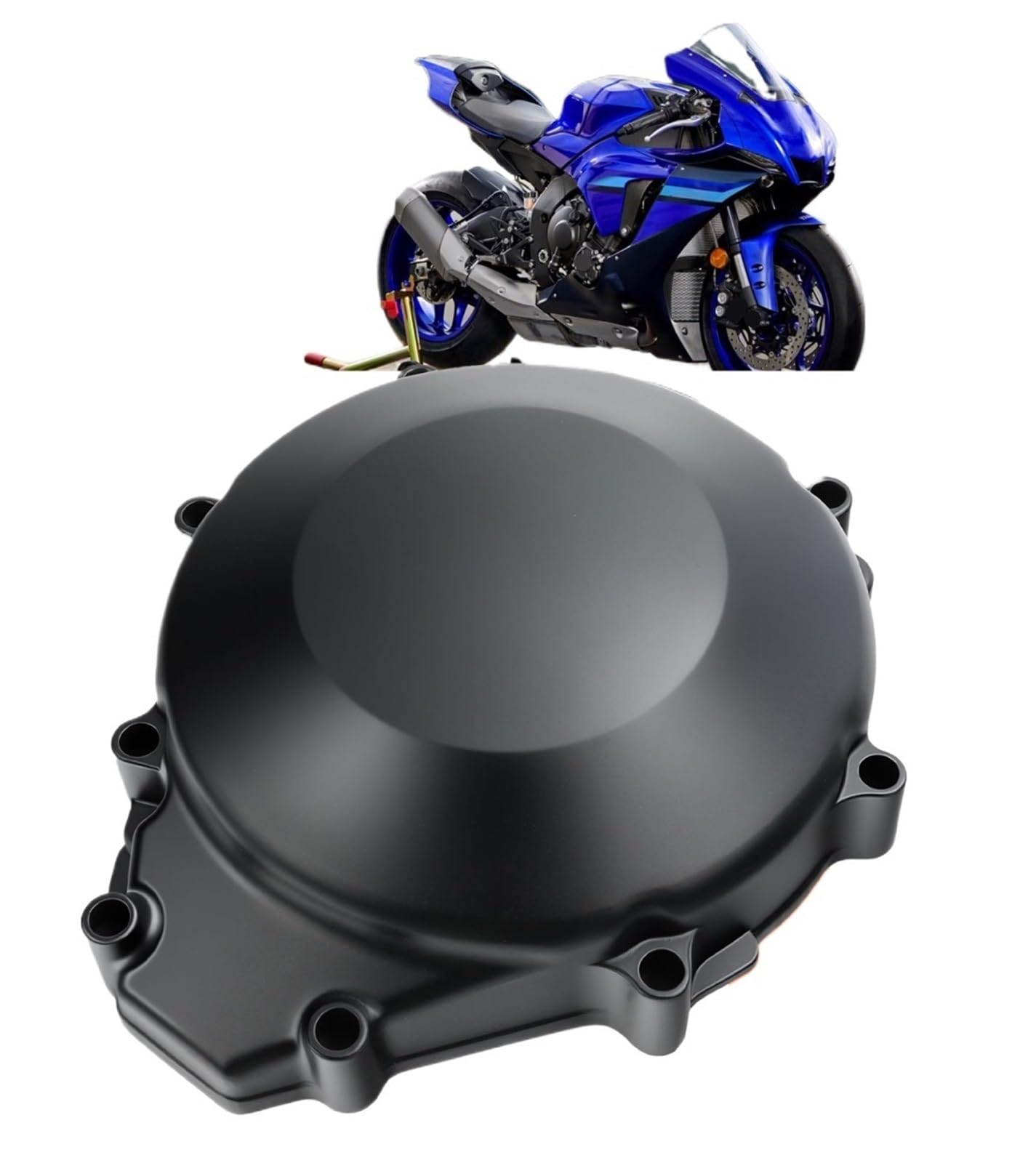 Cappuccio motore moto Motore Del Motociclo Statore Guarnizione Carter Coperchio Destro Per YZF R1 1998-2003 Tappo Di Protezione Coperchio Di Protezione Kit Di Sostituzione Regolabile