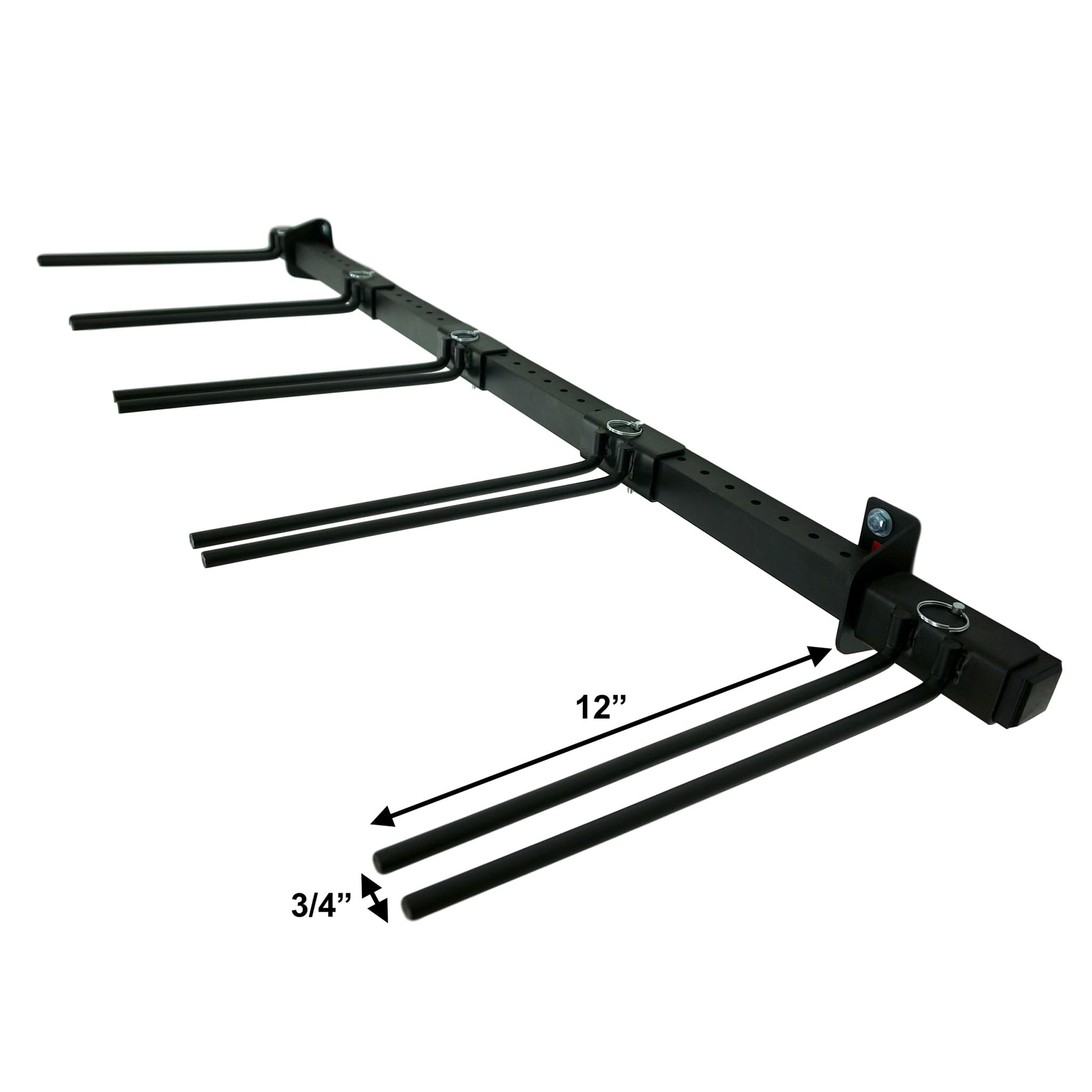 StoreYourBoard Solitude Porte-skis, support mural pouvant contenir 10 paires de skis, supporte 136 kg