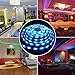 AMANEER WiFi LED Strip Lights, WiFi Wireless Smart Phone APP Controlled 16.4ft Waterproof Light Strip RGB Dimmable 5050 LED Lights,Working with Android and iOS System,Alexa, Google Assistant