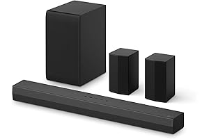 LG S40TR Soundbar with Rear Speakers: Surround Sound Sensation for Your Home