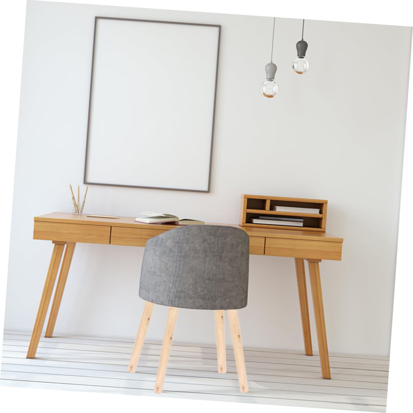jojofuny Patas de Madera para Muebles, 4 Juegos de Patas de Sofá
