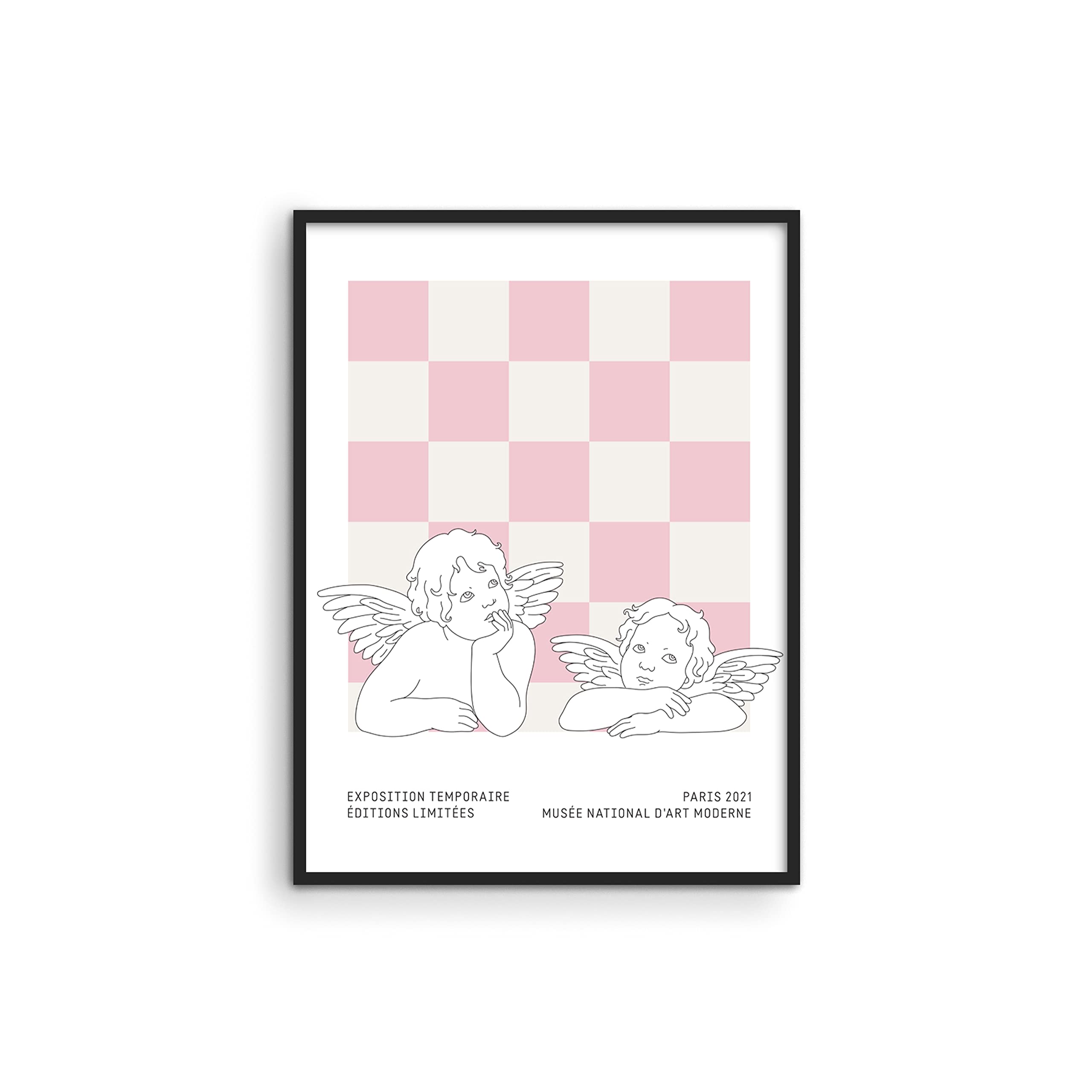 Buy Haus and Hues Pink Wall Art, Pink Posters For Room Aesthetic