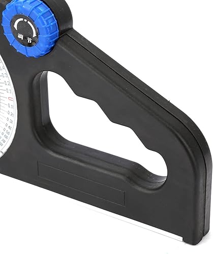 Miniatura 9 de Inclinómetro de ingeniería, regla de medición de pendiente universal de ABS duradero, diseño de mango ergonómico, medidor de ángulo, instrumento de