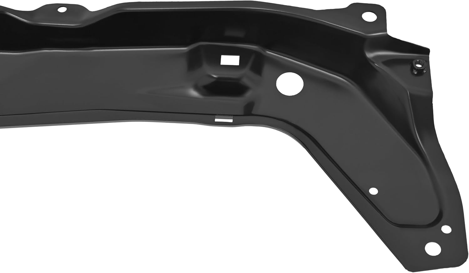 KUAFU Upper Radiator Support Compatible with 2008-2020 Dodge Grand Caravan Chrysler Town Country 2012-2015 Ram C/V Replacement for CH1225251 68023327AC Electrophoresis Steel Primed Black Upper Tie Bar