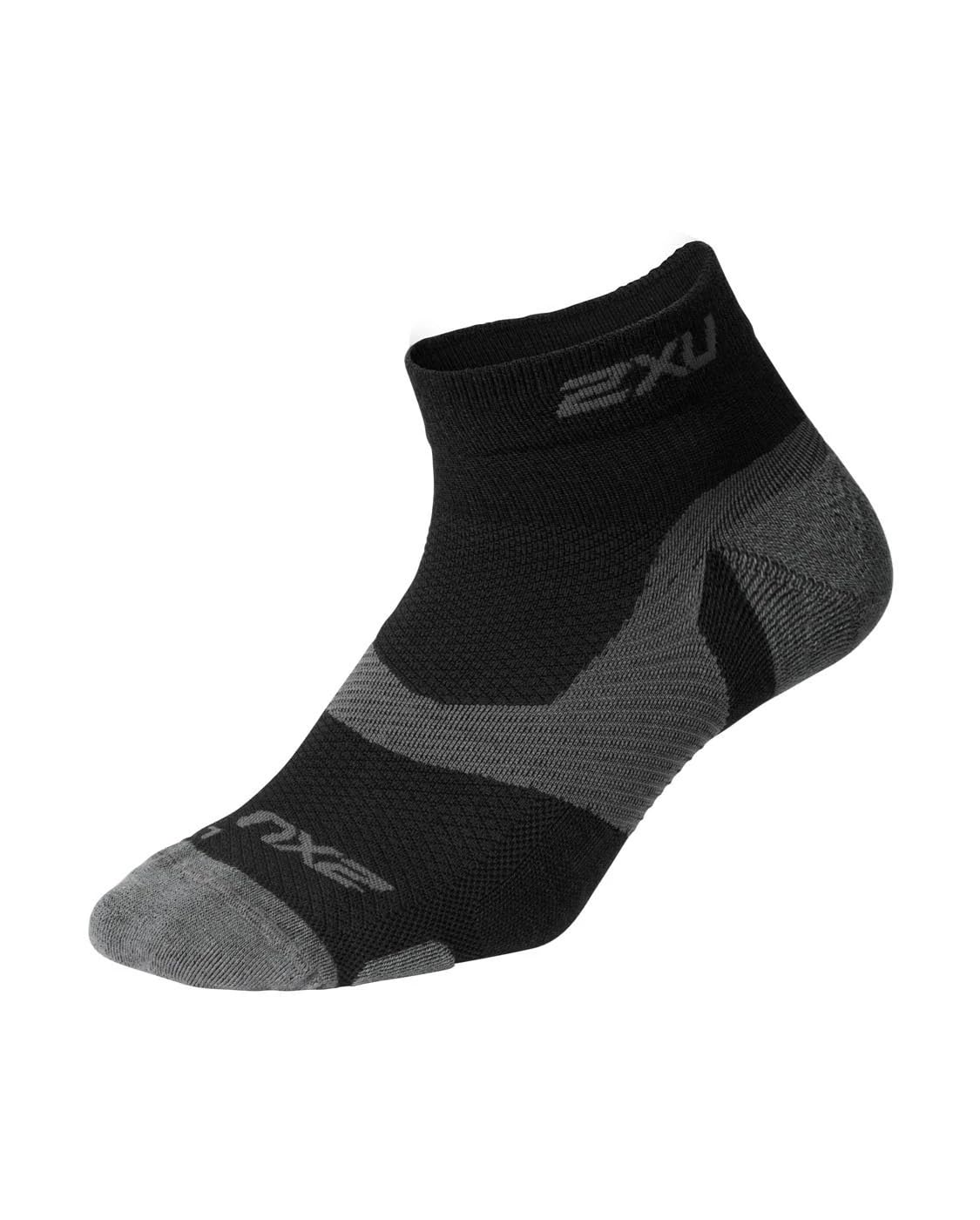 2XU Vectr Merino Light Cushion Crew Calze Uomo In Lana Merino - Grigie Taglia S - 6