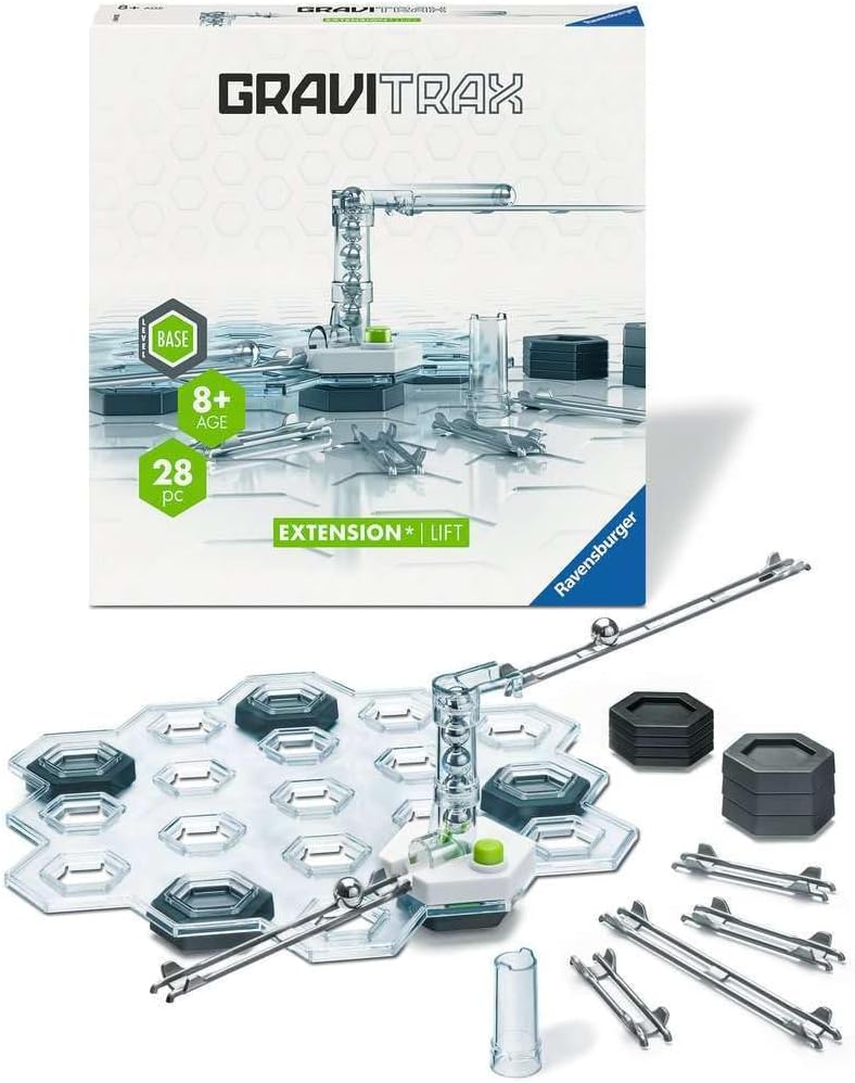 Ravensburger GraviTrax: Lifter Expansion Set| Marble Run & STEM Toy for Boys & Girls Ages 8 & Up | Compatible with All GraviTrax Systems | Ranked No.1 Marble Run System in The U.S