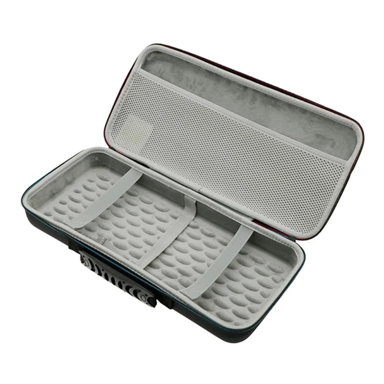 Schmuckteller Hartschale for Tastatur-Hartschalen, Reise-Tragetasche, stabile Handschlaufe, glatter Reißverschluss