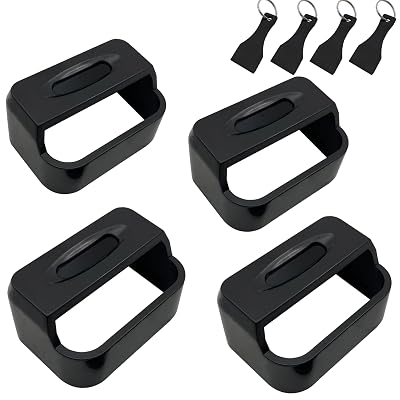 Car Seatbelt Buckle Guard, Child Seat Belt Lock Seatbelt Buckle Cover Seat Belt Lock Cover, Buckle Guard for Kids/Special Needs, 4-Pack Fit Most Car (Expect Truck)