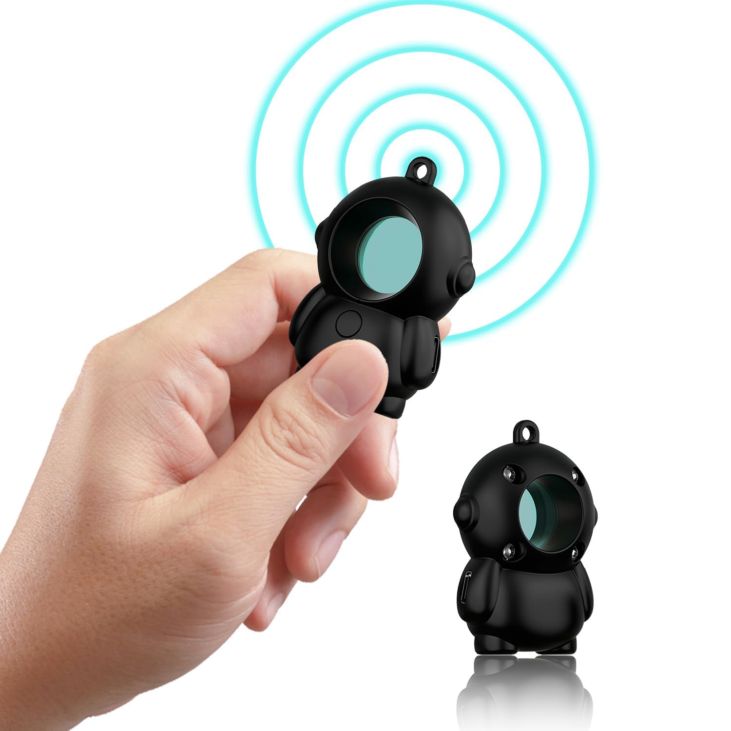 TERRIFI Hidden Camera Detector - Compact Anti-Spy Wireless Signal Scanner, Infrared Camera Sweeper, Listening Device Detector for Indoor Use, Ideal for Hotel, Home, Office, Travel