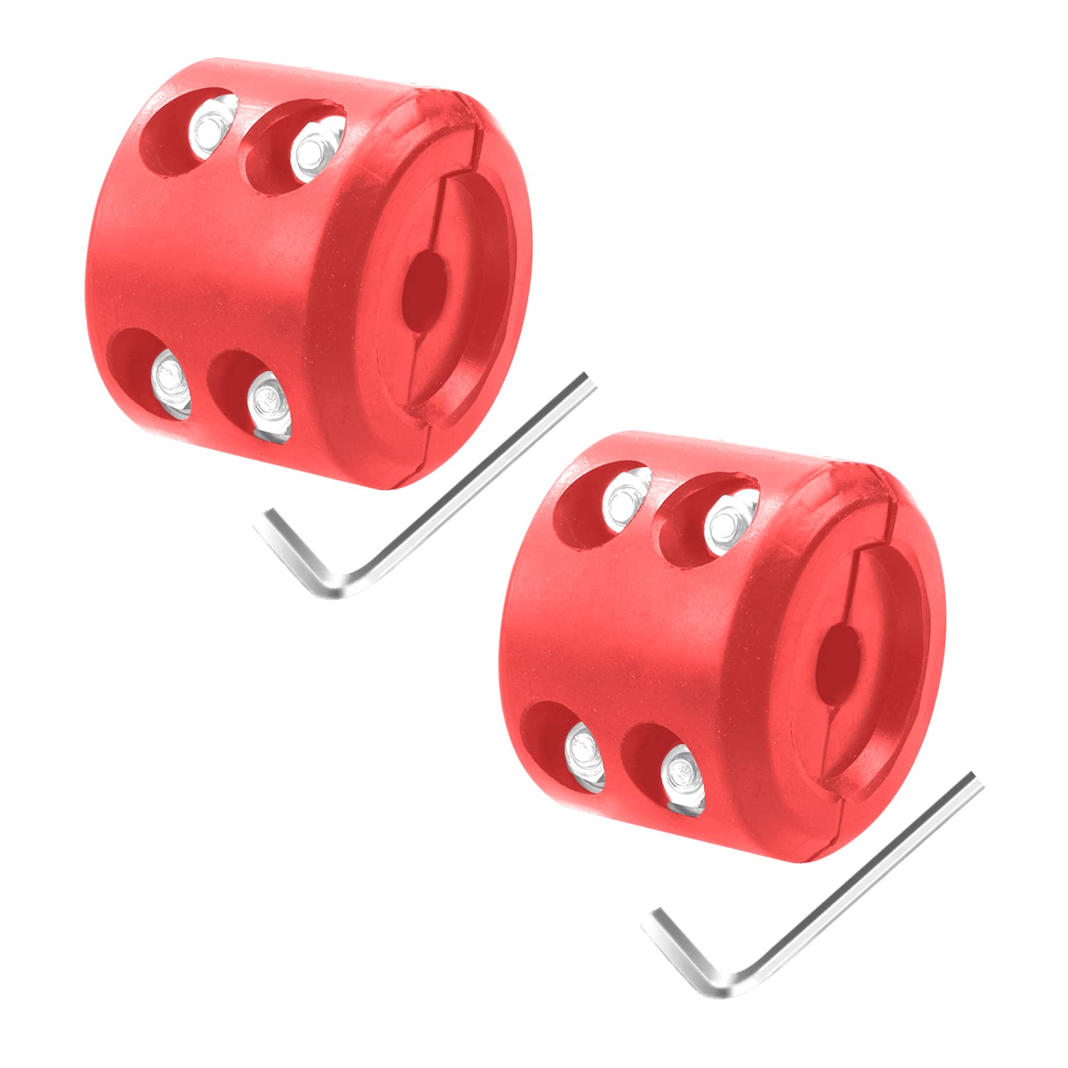 Winch Cable Hook Rubber Stopper with Allen Wrench, Rubber Rope Line Saver, Protects Towing Hook Synthetic Rope, Auto Accessories Universal for Car UTV ATV Winches