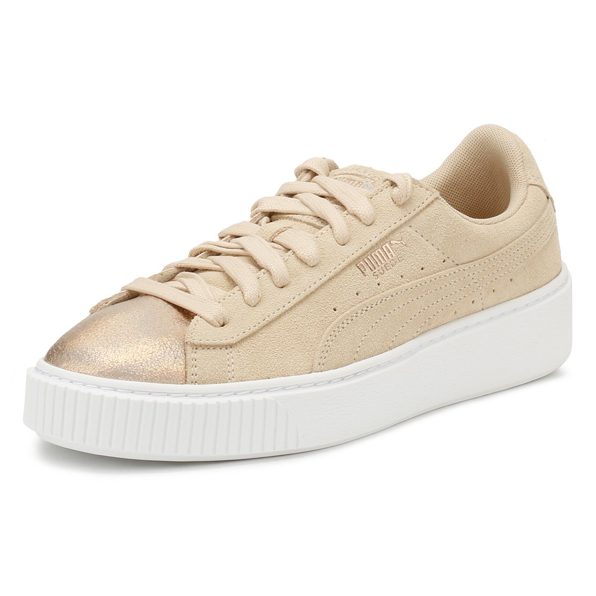 Puma Scarpe da Ginnastica da Donna in Suede Platform Lunalux Wn's