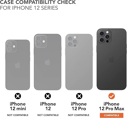 Miniatura 2 de Rokform - Funda para iPhone 12 Pro Max, serie resistente, equipo de protección magnética de Apple, funda para iPhone con bloqueo giratorio RokLock,