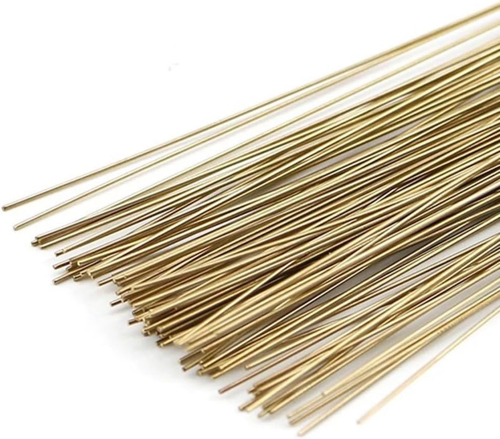 5 Pieces Silver Welding Rods for Metal Brazing 0.5/0.7/1.5mm Gold Brass Soldering Wire Jewelry Repair Tools(1.5mm)