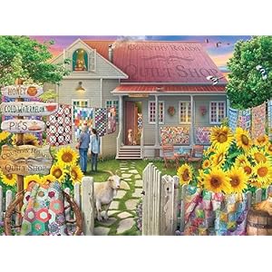 Buffalo Games – Eduard – Country Quilts – 1000 Piece Jigsaw Puzzle for Adults Challenging Puzzle Perfect for Game Nights – Finished Puzzle Size is 26.75 x 19.75