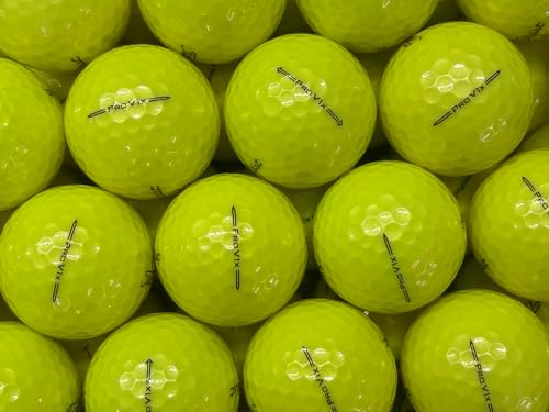 Titleist Pro V1x Yellow Golf Balls - Pearl Grade A Lake Balls 12 Pack