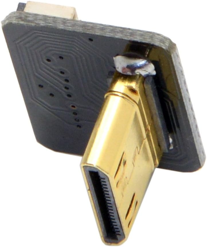 80% оƒƒ Dіѕсоunt JSER CYFPV Mini HDMI Type C Male Connector Up Angled 90 Degree for FPV HDTV Multicopter Aerial Photography