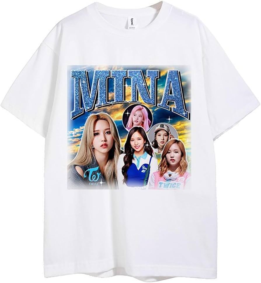 Amazon.co.jp: TWICE mina ミナ Tシャツ トゥワイス グッズ kpop