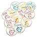 Baby Monthly Stickers - Milestone Month Sticker for Onesie or Scrapbook - 12 Unicorns 4