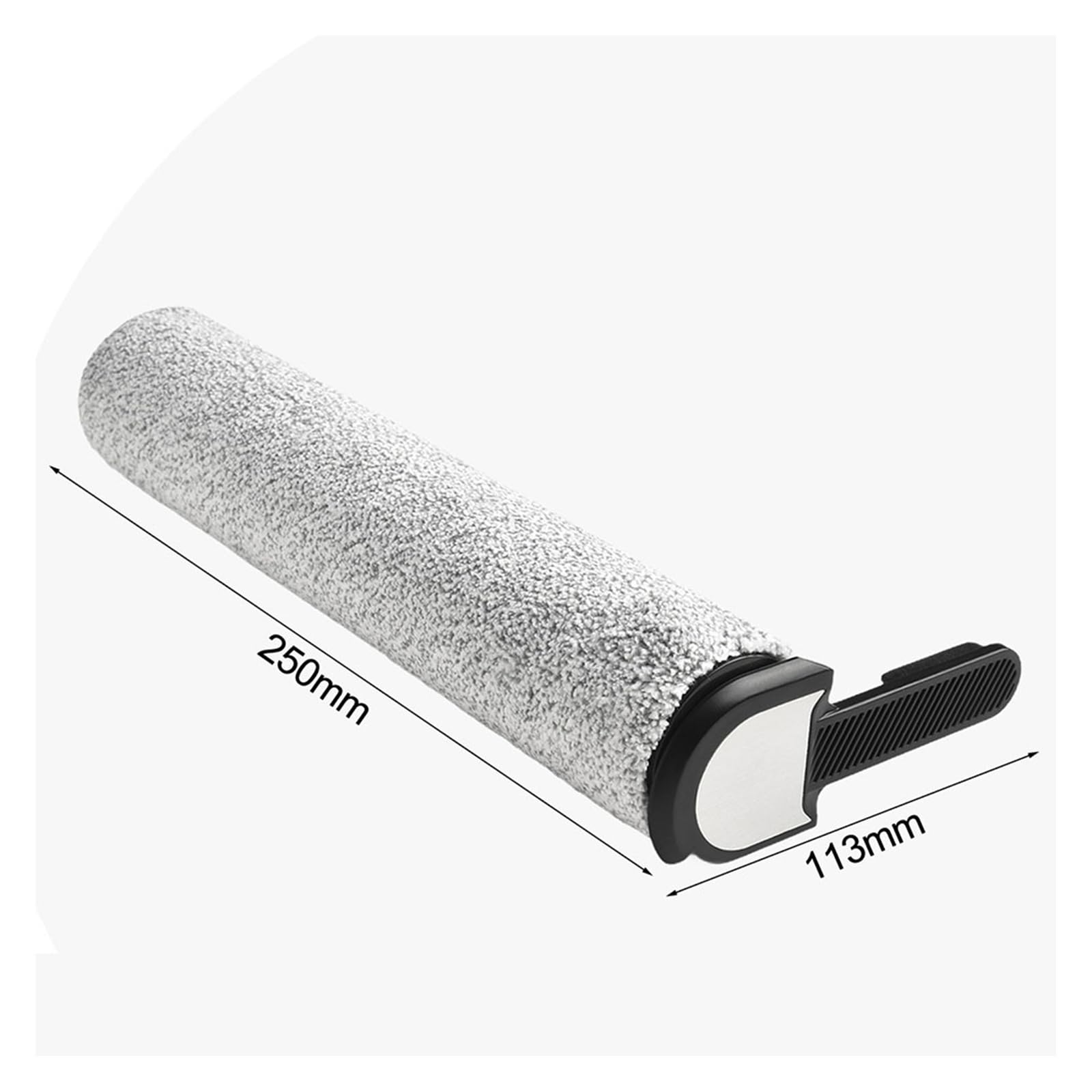 Compatible Con Laresar, M3, Repuesto De Cepillo De Rodillo For Aspiradora Inalámbrica En Seco Y Húmedo, Pieza Accesorio De Cepillo De Lavado, Color Gris(2pcs)
