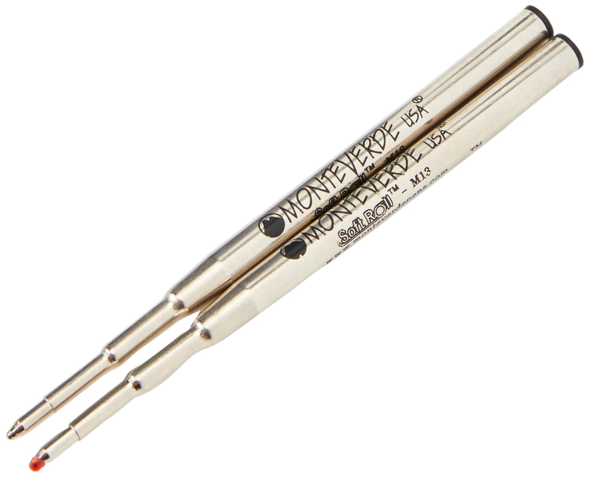 Monteverde - Recambio J222301 para Bolígrafos, Color Negro, 2 unidades