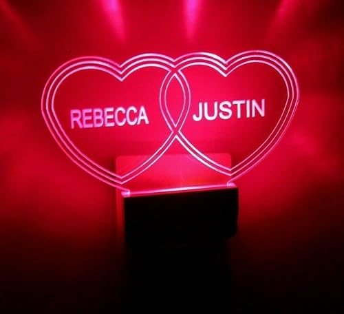 Miniatura 23 de Luz nocturna multicolor personalizada LED enchufable, luz nocturna táctil ultra delgada, sensor inteligente del atardecer al amanecer, dormitorio