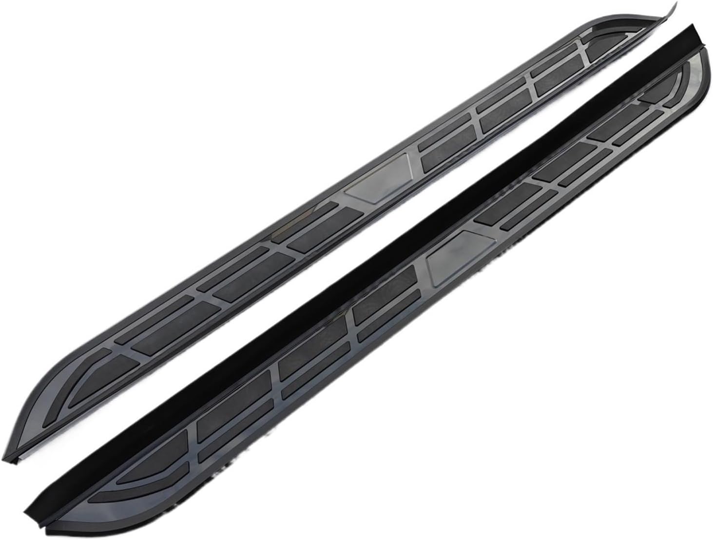 2pcs Side Step Compatible for Fiat Freemont 2012-2019 Running Board Aluminium Pedal (with Brackets)